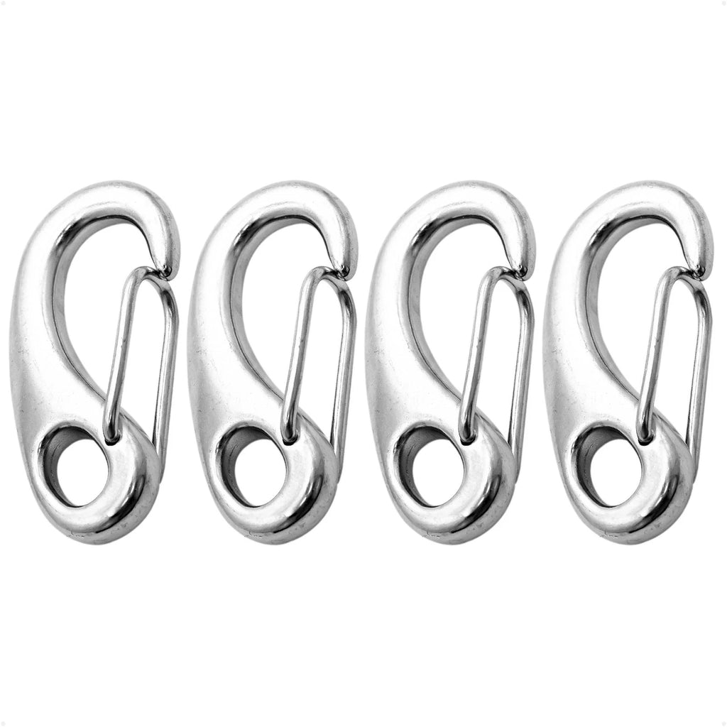 2" Snap Hook 4-Pack for Sailboat (316 Stainless Steel)