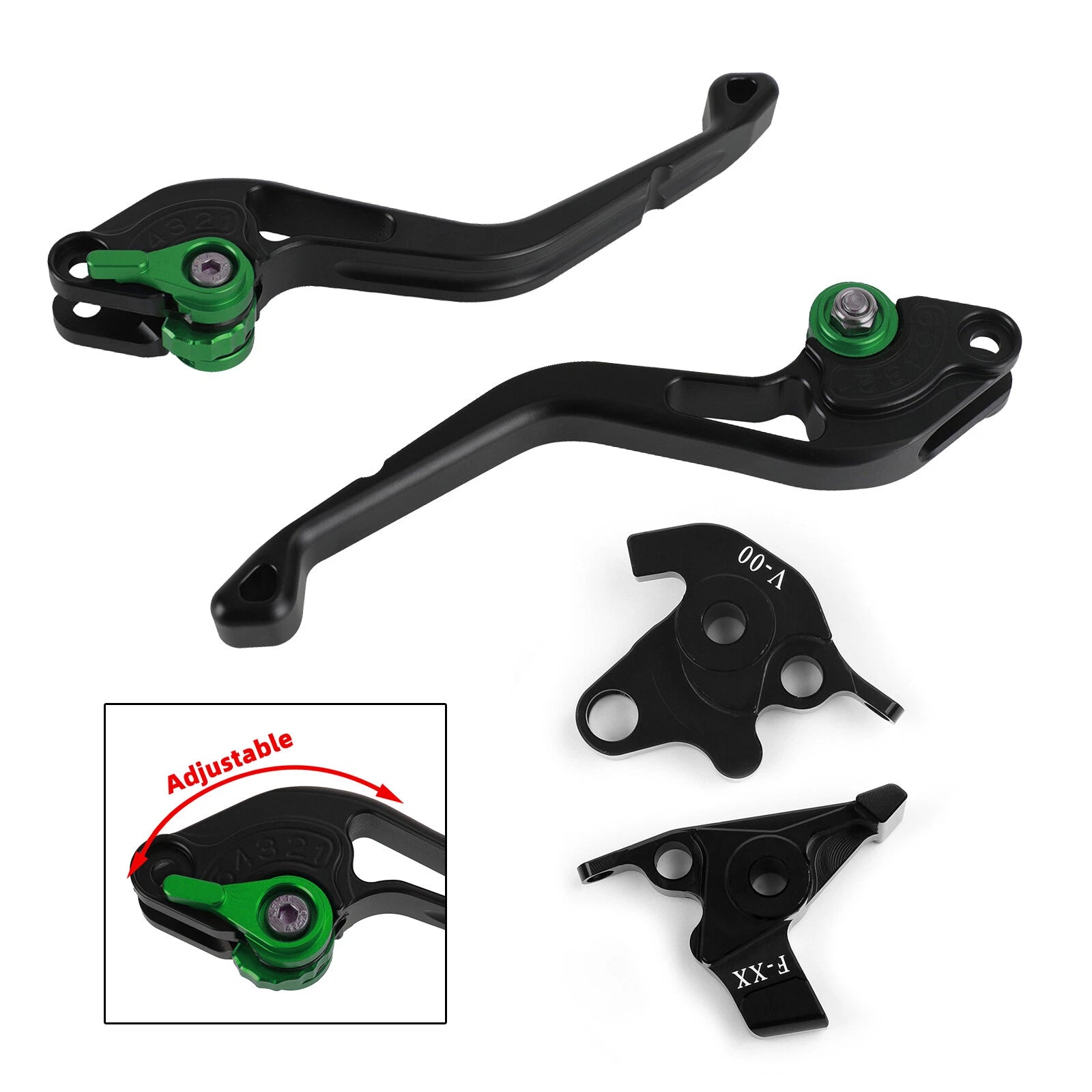 Short Clutch Brake Lever for Honda VFR800 ST1300 ST1300A CBR1100XX (1998–2009)