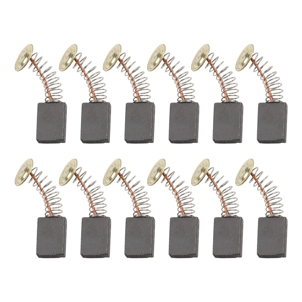 Carbon Brush Set for Drill Chain Saw 6x12x17mm (12pcs Pack)