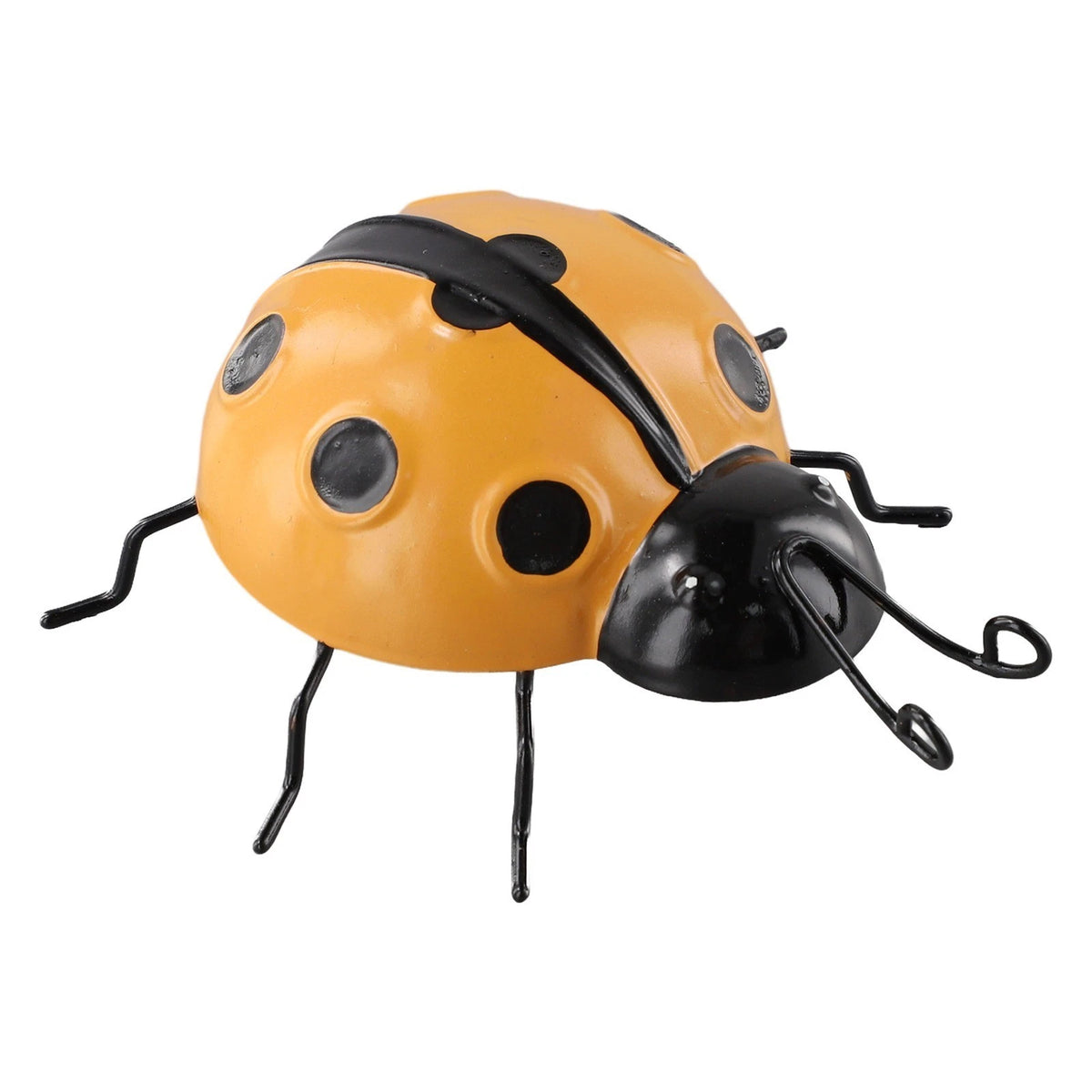 Metal Ladybird Garden Wall Decorations for Year-Round Use