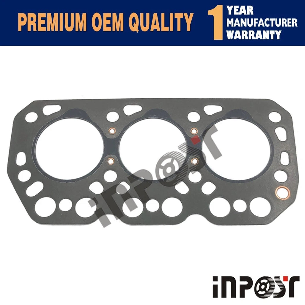K3H Cylinder Head Gasket for Mitsubishi K3H Engine (Graphite)