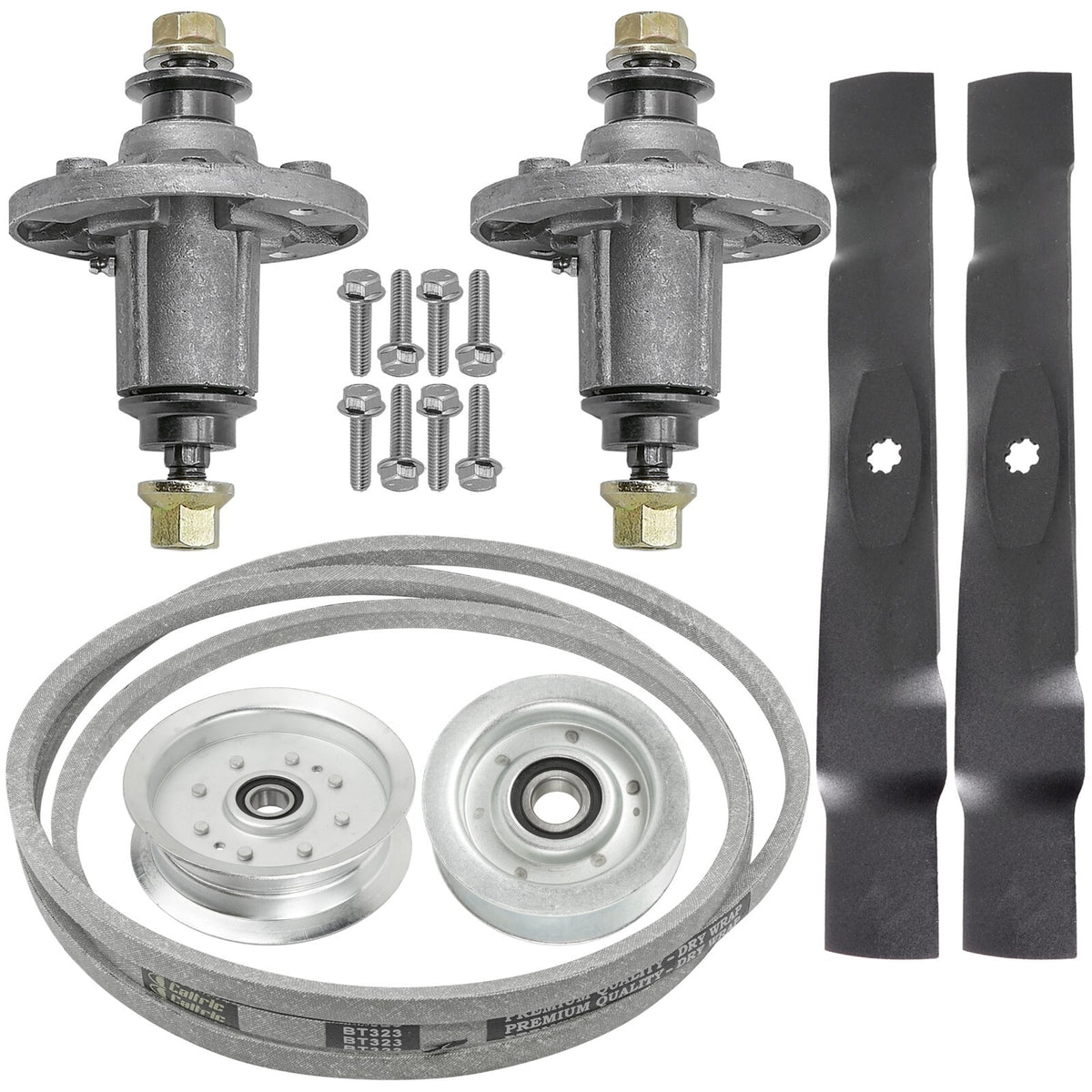 Spindle Blade Belt Pulley Kit for John Deere LA100 LA105 LA110 (2000–2012)
