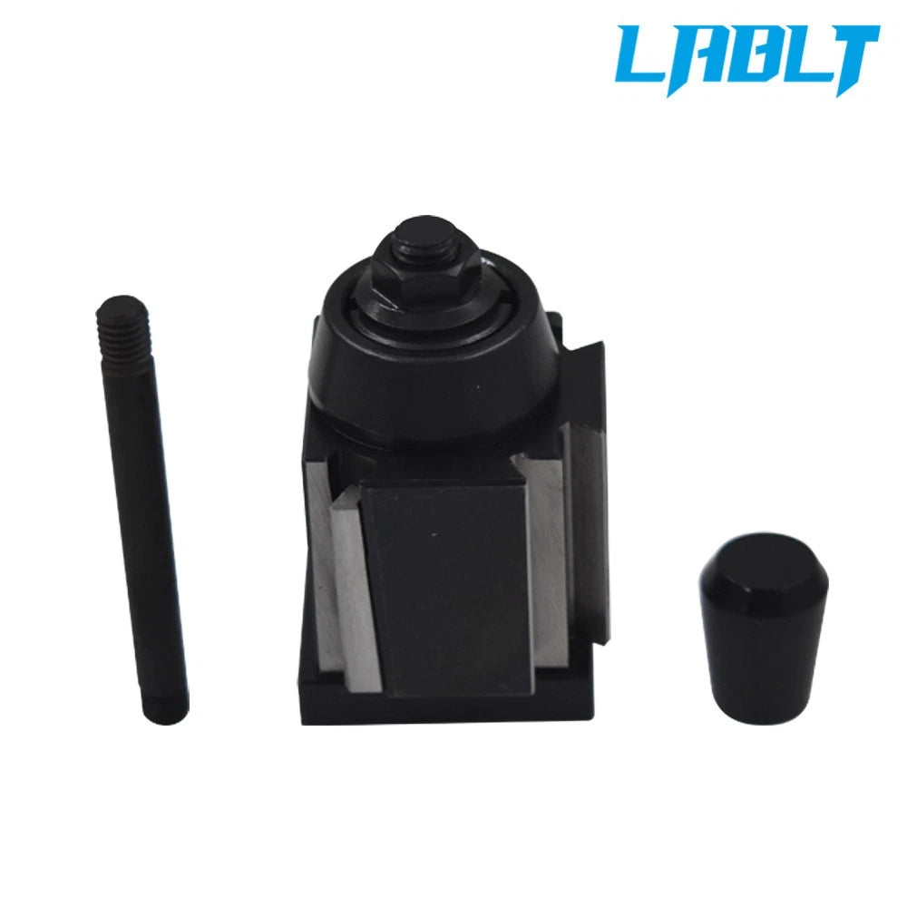Wedge Type Quick Change Tool Post Holder for Lathe (8" Swing)