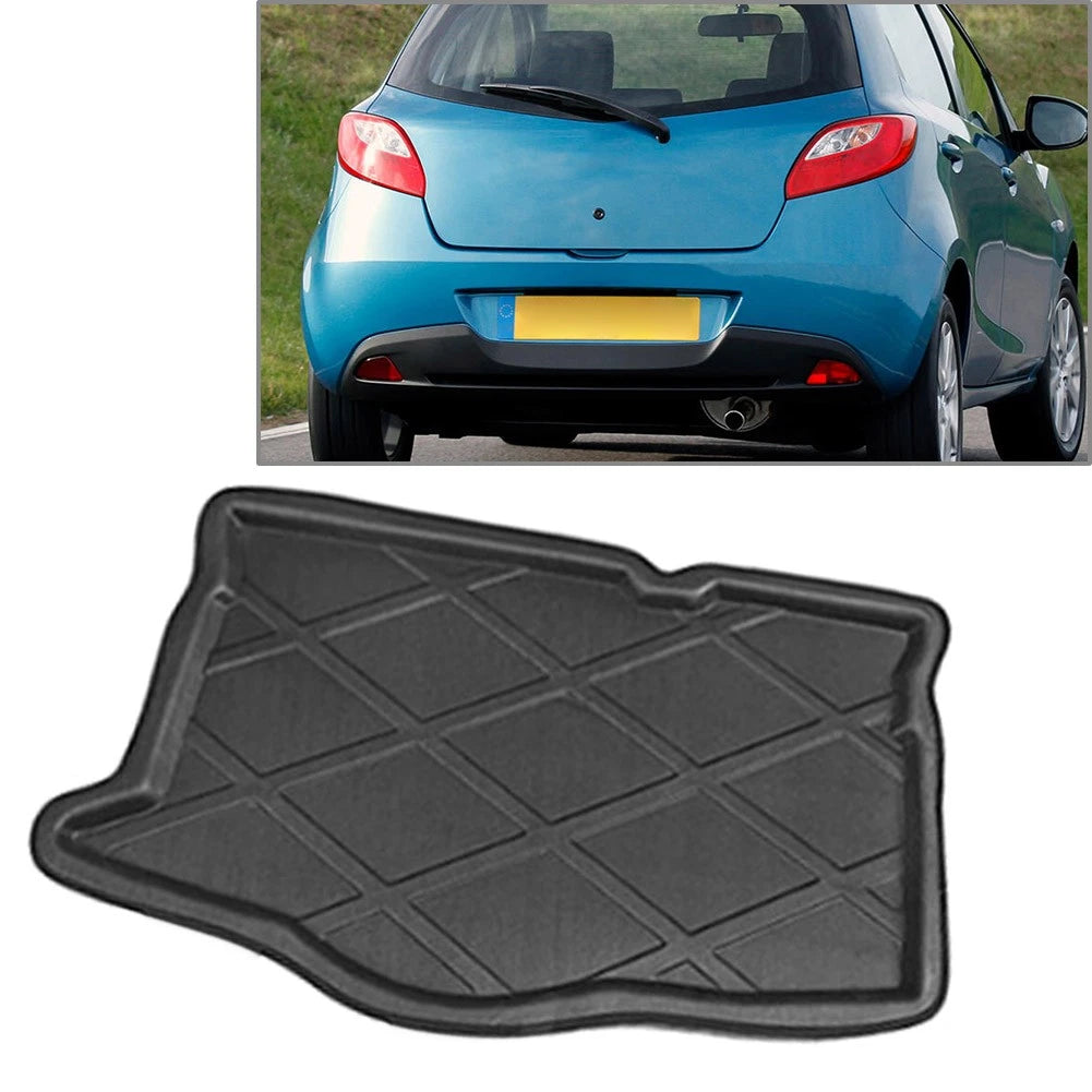 Rear Boot Liner Trunk Cargo Mat for Mazda 2/Demio GE (2008–2013)