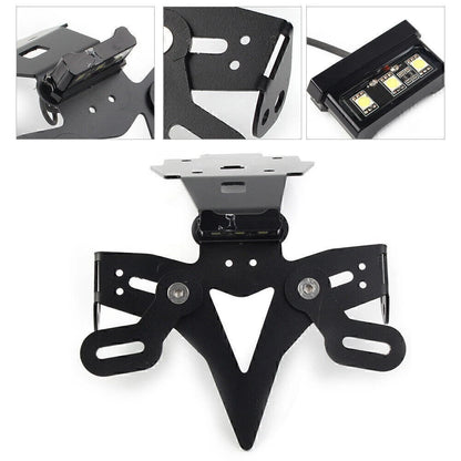 License Plate Holder Tail Bracket LED Light for Suzuki GSXS 750 GSX-S 1000 (2017–2023)
