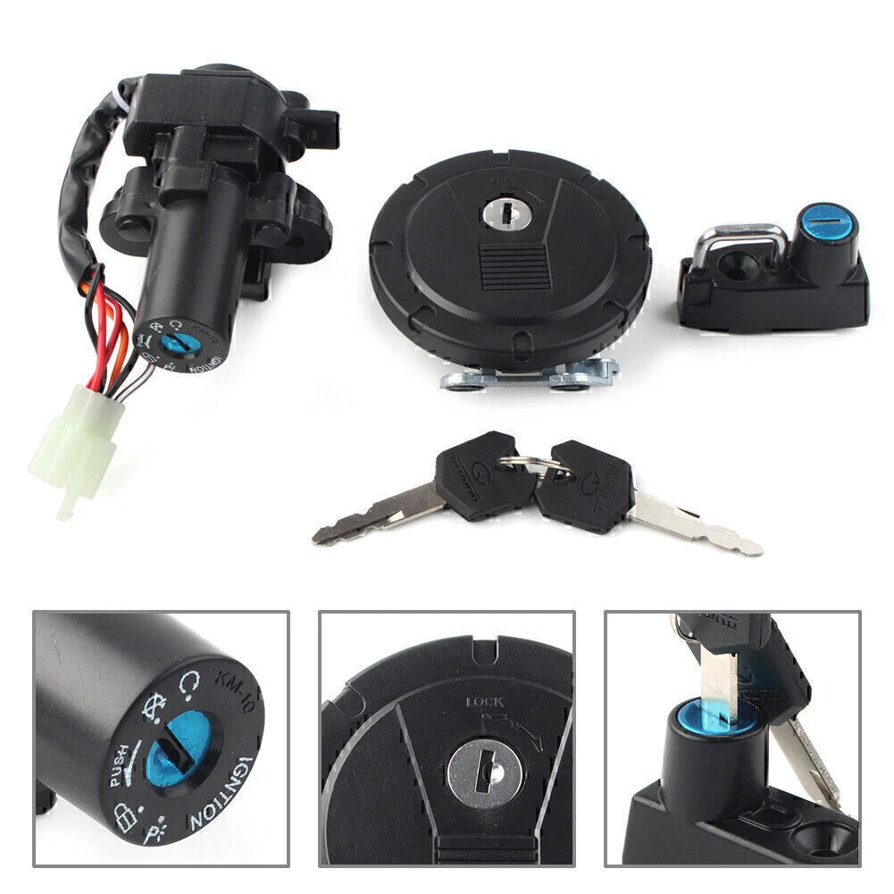 Set of 1 Ignition Switch Fuel Gas Cap Lock for Kawasaki KLX250 (2006–2023)