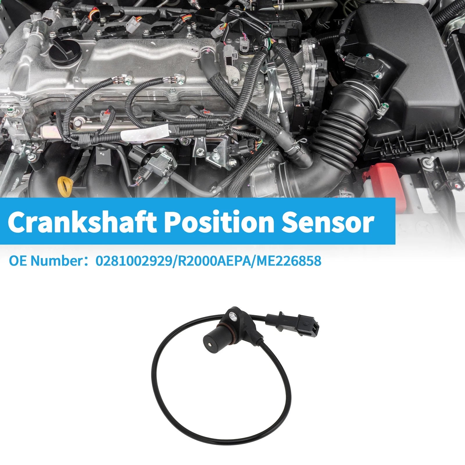 Crankshaft Position Sensor Replacement for Mitsubishi Fuso FE 4M50 (2000–2015)