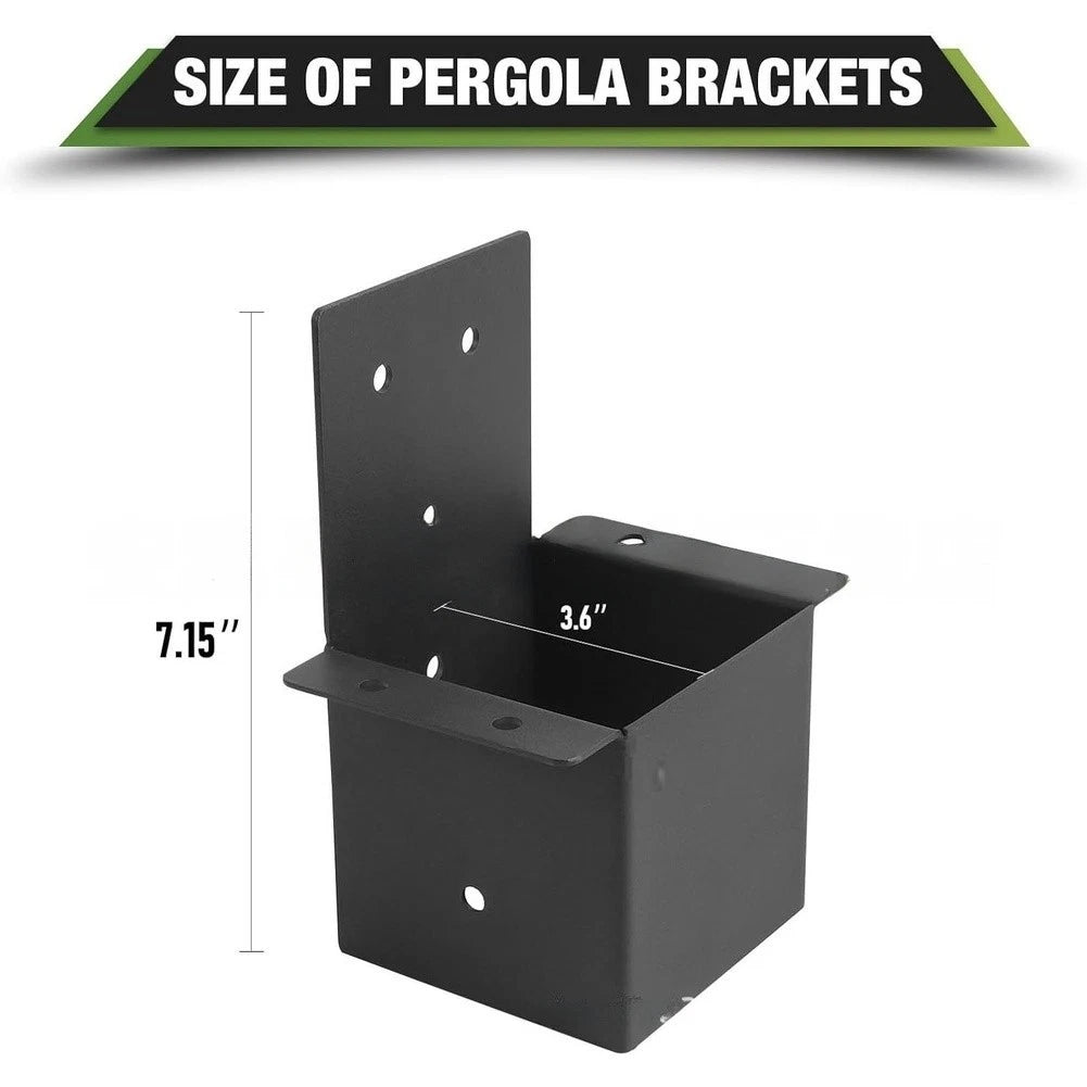 Column Connector for Outdoor Structure Reinforcement (Heavy Duty)
