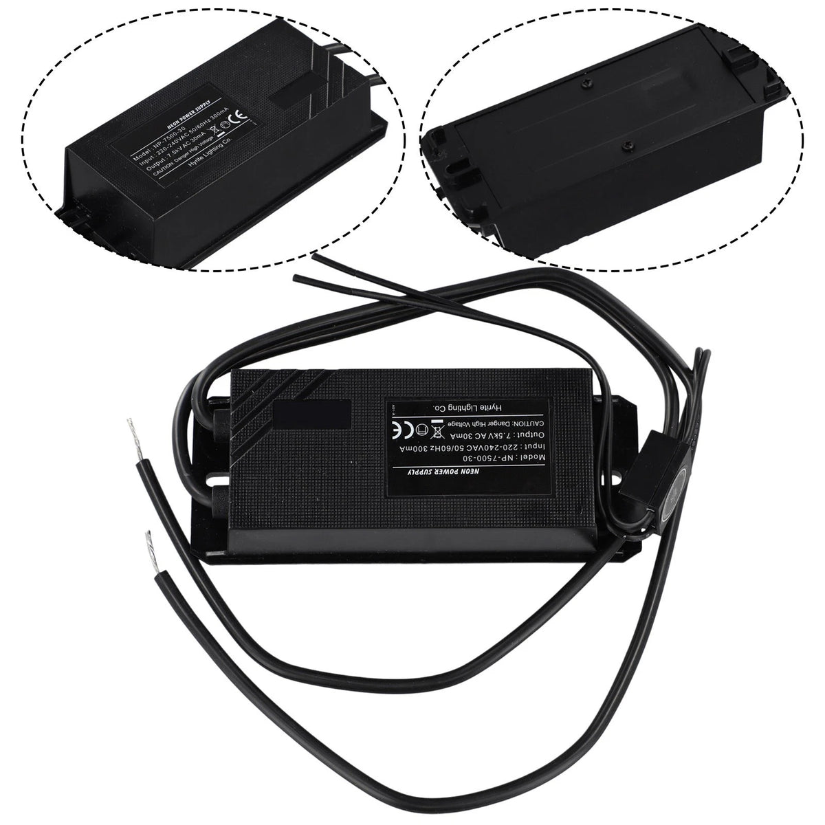 Transformer 220V-240V 7500V 30mA for Automotive Applications