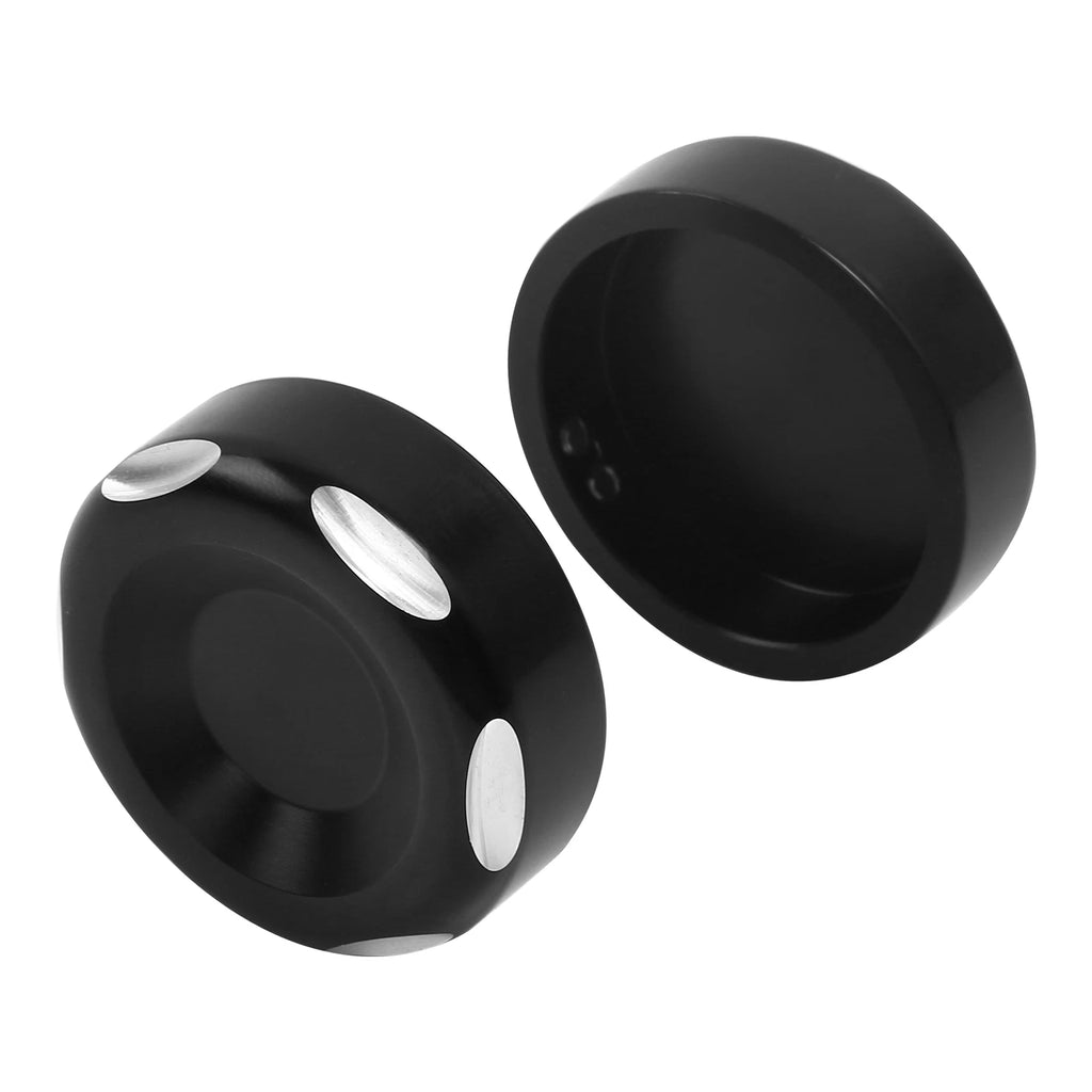 Front Fork Stem Nut Covers for Harley Softail (2018–2024) & Sportster XL (2014–2022)