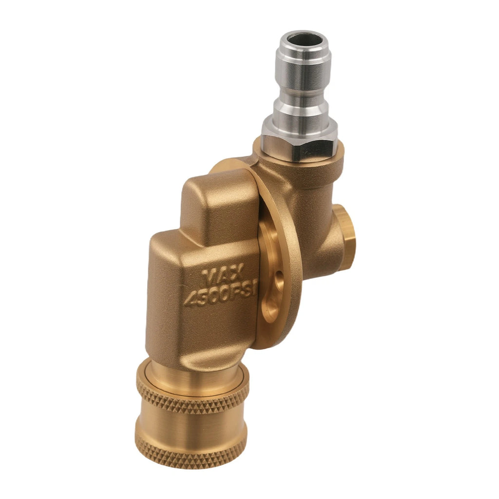 1/4" Pressure Washer Pivoting Adapter for Quick Connect (240°)