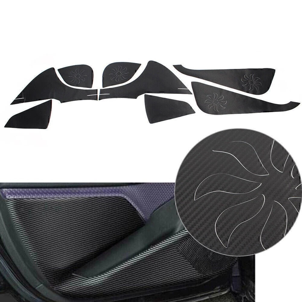 8pcs Anti Kick Pad Protector Cover for Toyota C-HR (2016–2022)