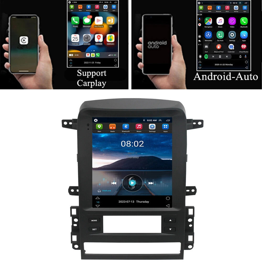 9.7'' Vertical Stereo Radio Head Unit for Chevrolet Captiva (2006–2010)