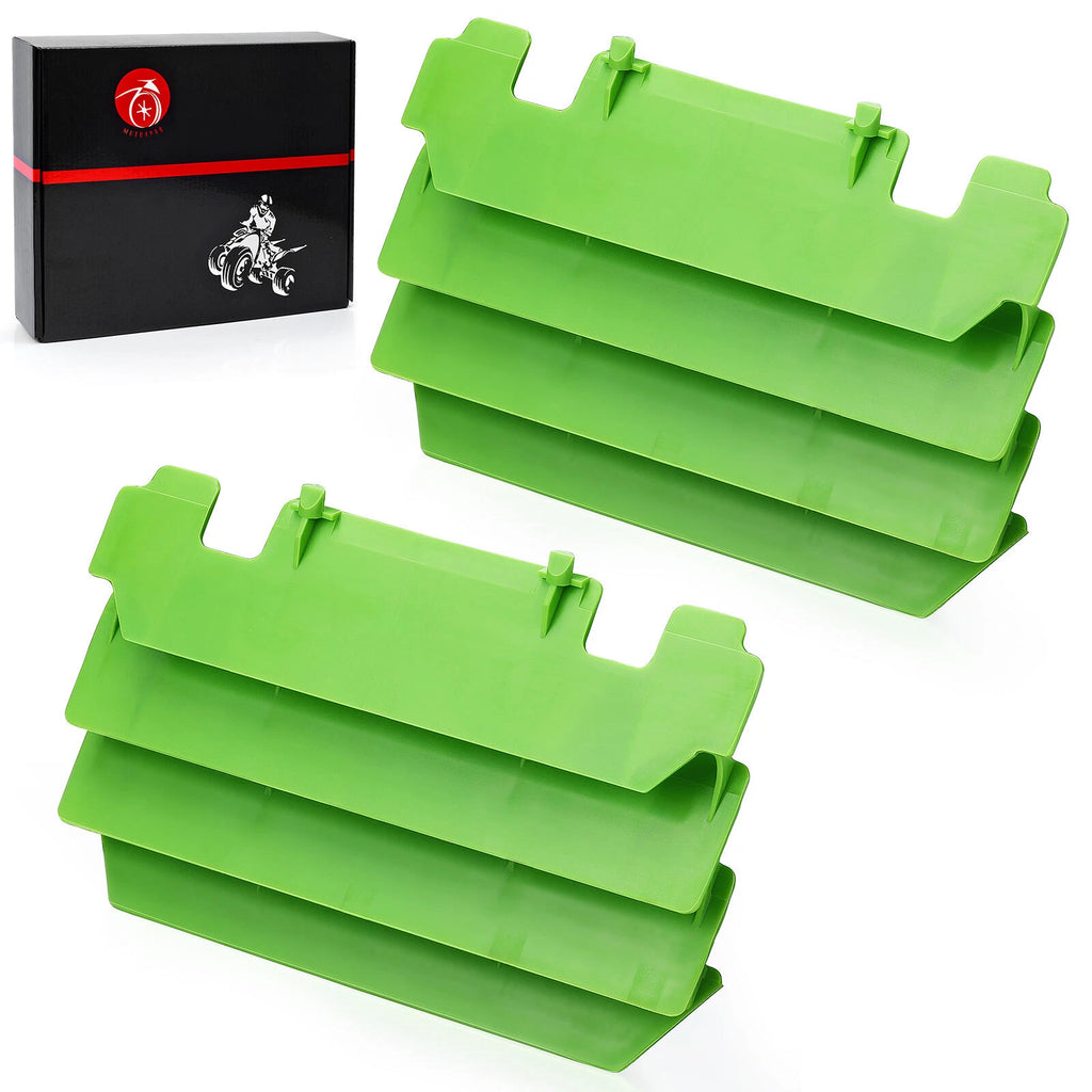 2pcs Radiator Guards for Kawasaki KX125 KX250 14037-1310-6W 14037-1179-6W