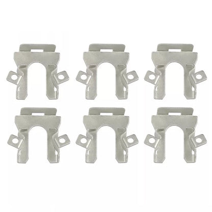 Set of 6 Headlight Retaining Clips for Ford Models (Various)