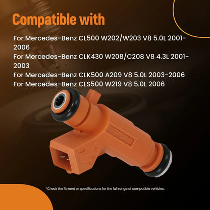Direct Replacement Fuel Injector for Mercedes S430 W220 (2001–2006)
