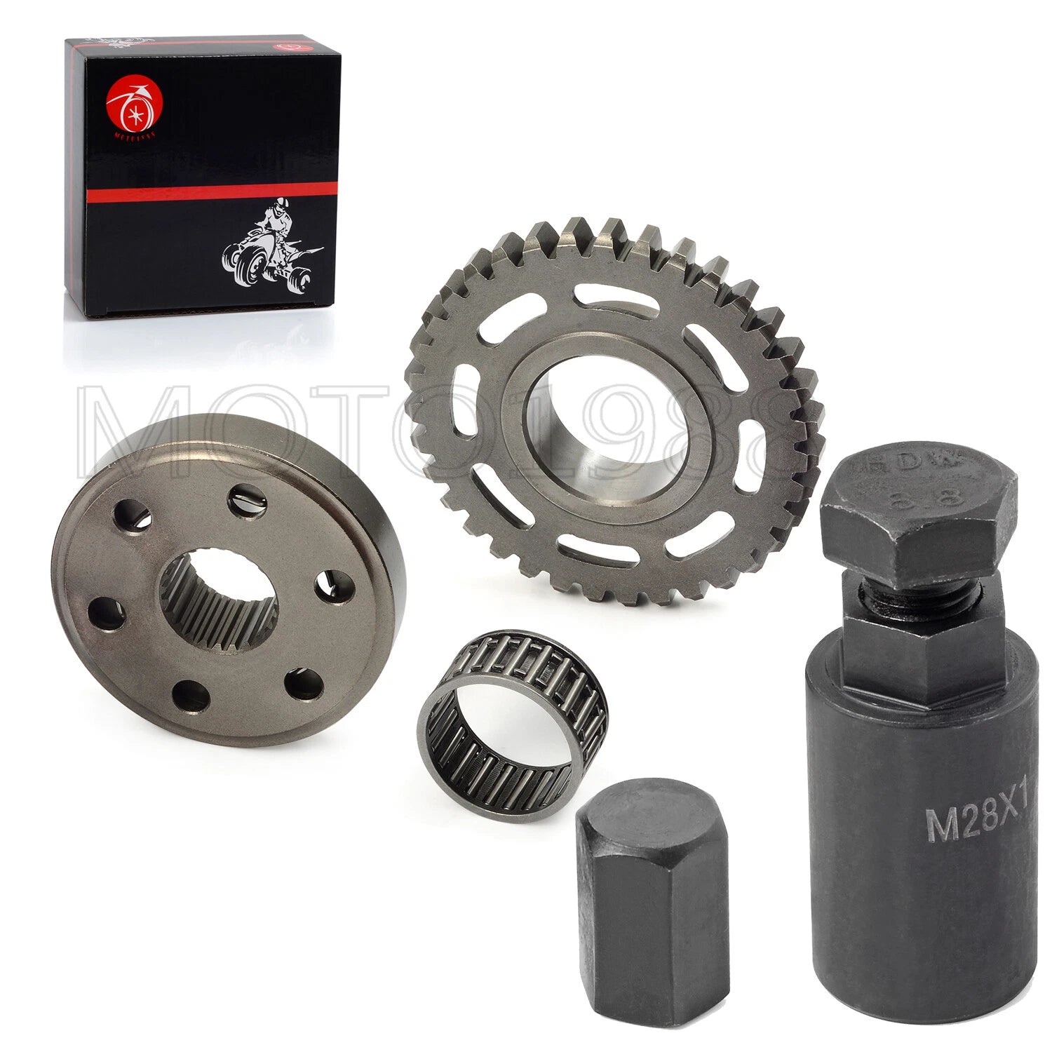Starter Clutch & Driven Gear Flywheel Puller for Honda CRF450X TRX450R TRX450ER