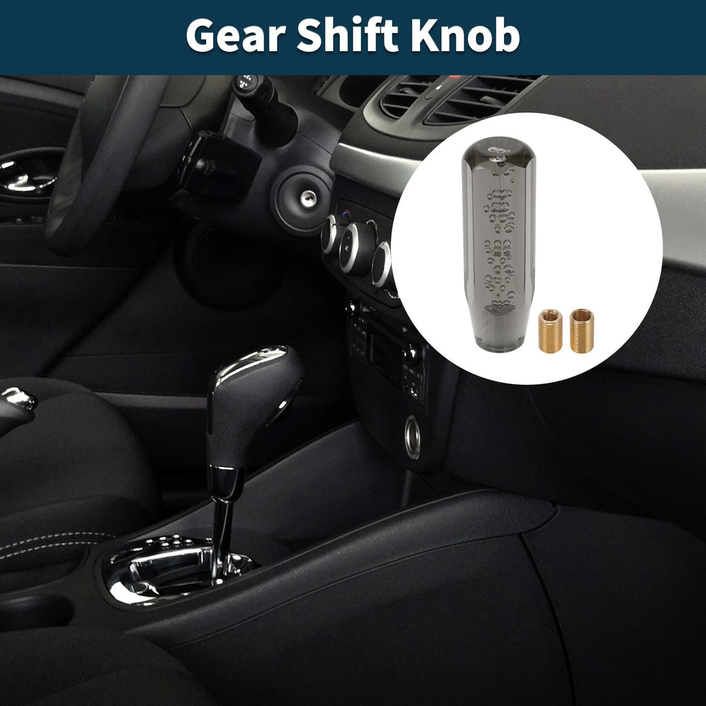 Shift Knob Set of 1 for Universal Vehicles (15cm Octagonal Crystal)