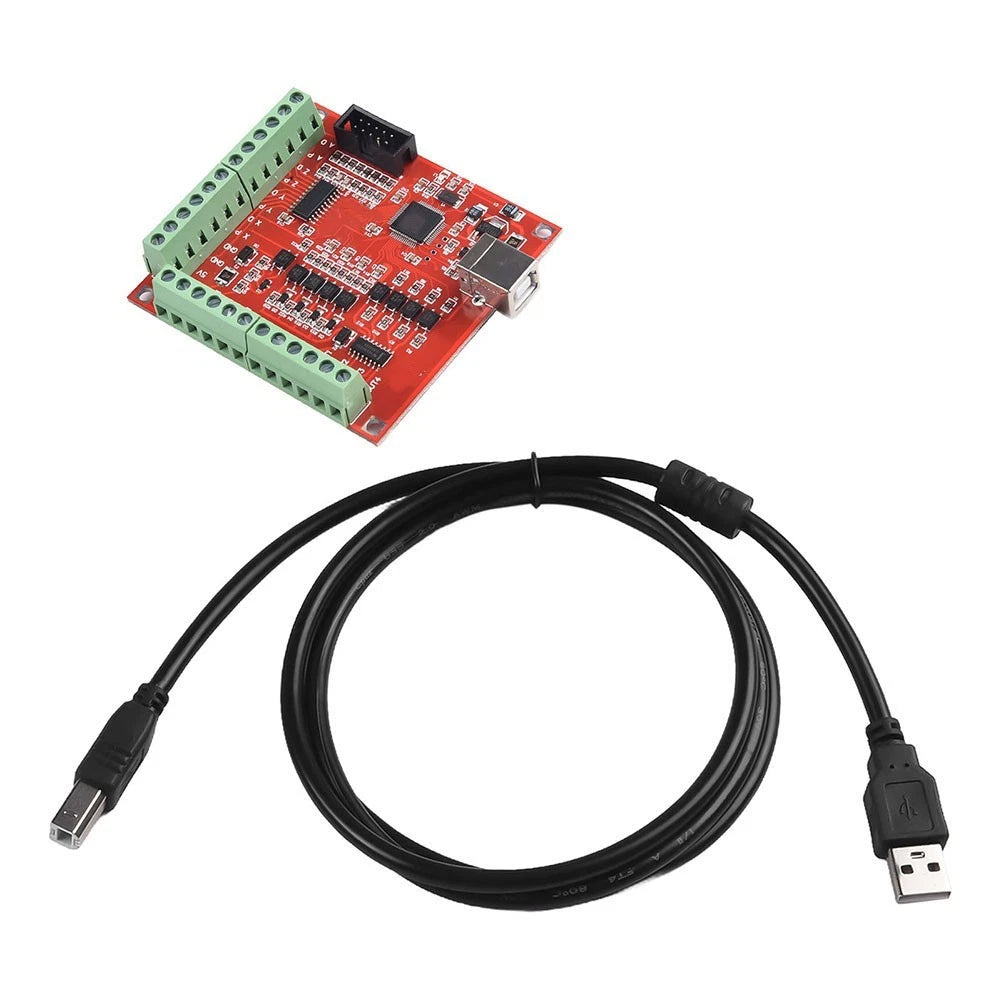 100kHz USB CNC Controller for Stepper Motors with Limit Switches