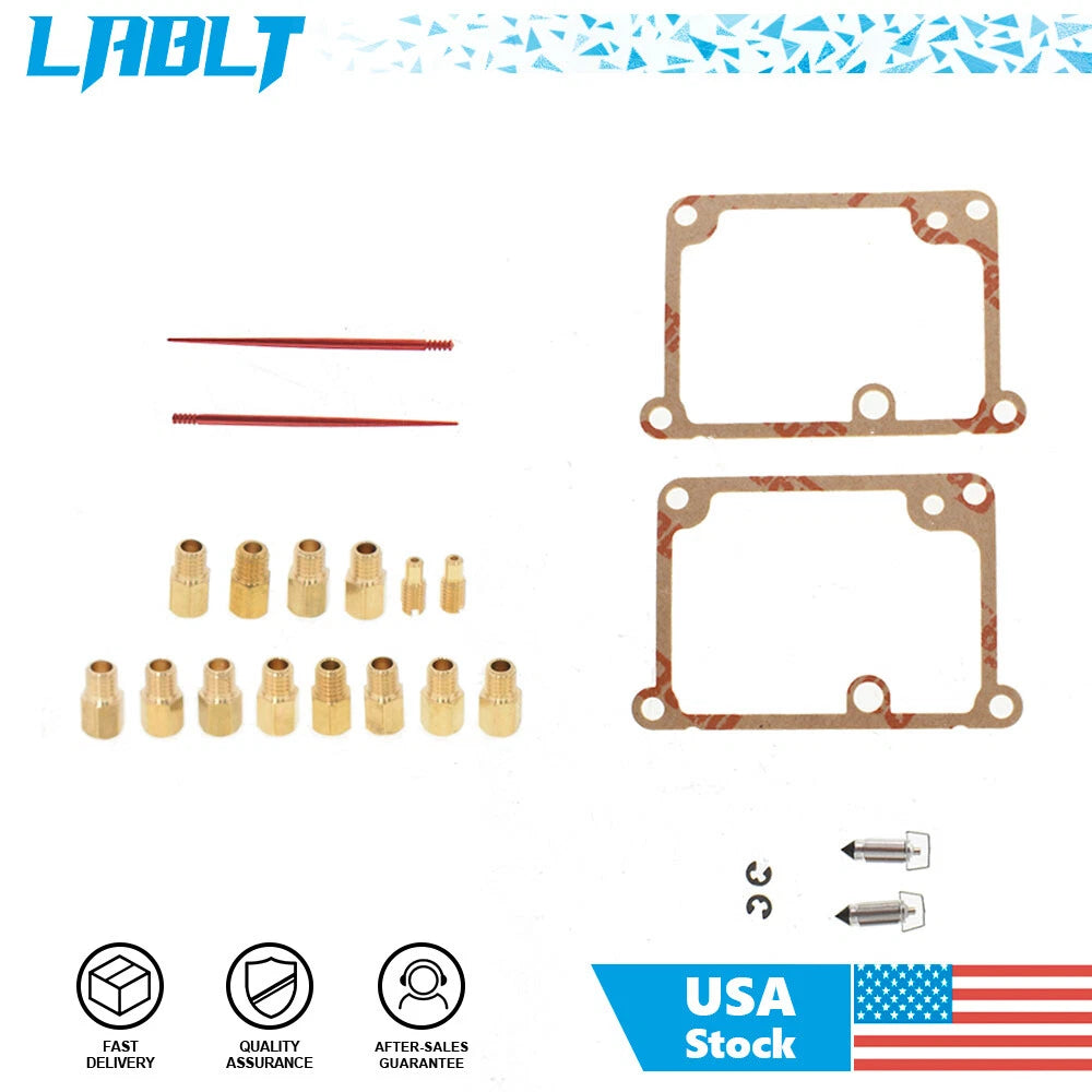 Full Jet Kit for Yamaha Banshee (12 Main Jets + 2 Pilot + 2 Needles)