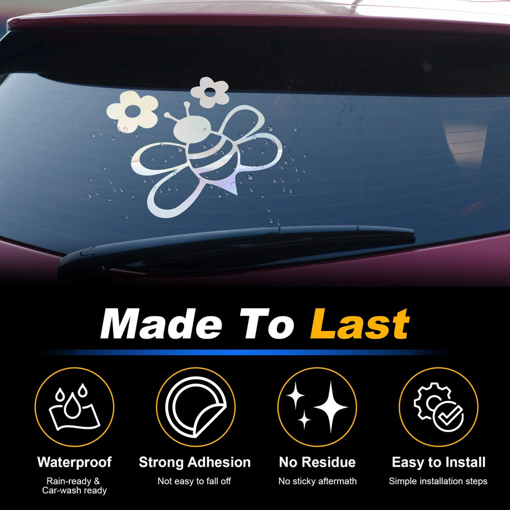 Reflective Bumper Decal for