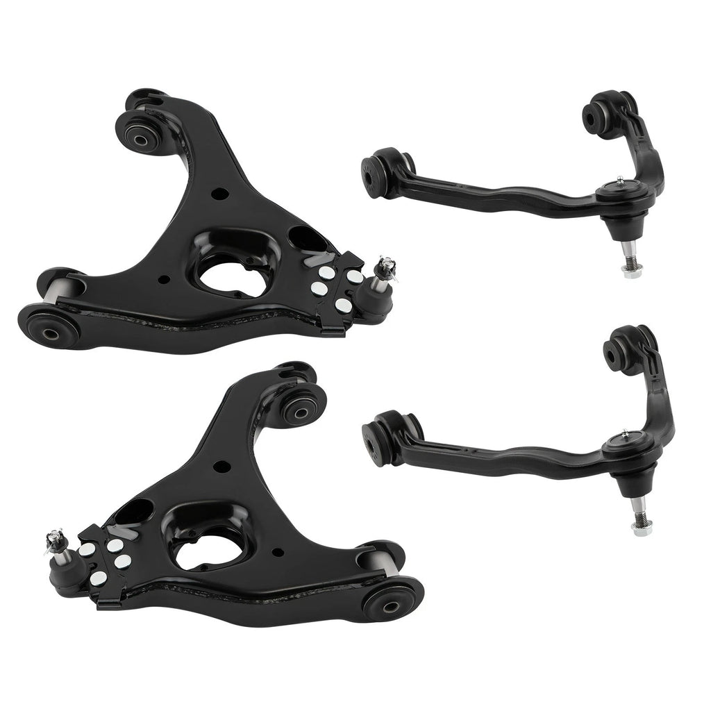 Front Upper & Lower Control Arms Kit for Silverado GMC Sierra 1500 (1999–2006)