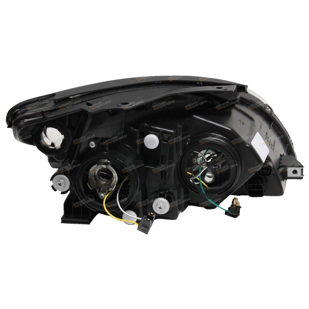 LH Chrome Headlight for Hyundai i30 FD (2007–2009)