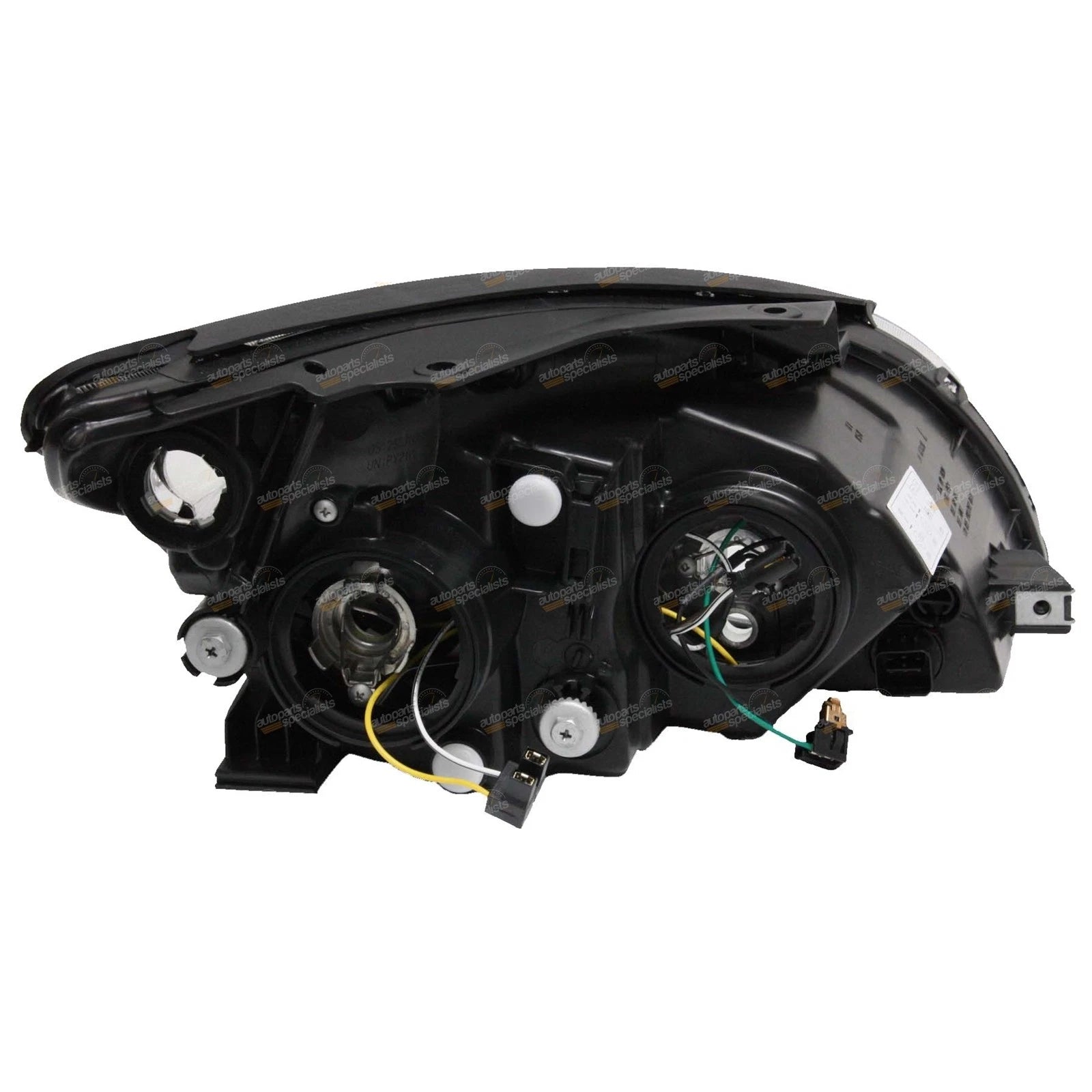 LH Chrome Headlight for Hyundai i30 FD (2007–2009)