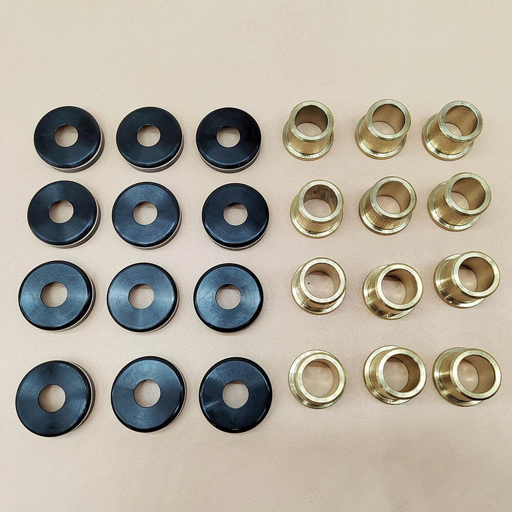 12PCS A-Arm Bushings & Dust Cover Caps Kit for Yamaha Blaster YFS200 (1988–2006)