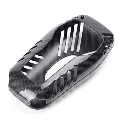 Carbon Fiber Key Fob Shell Cover fit Ford Mustang 2015 16 key case