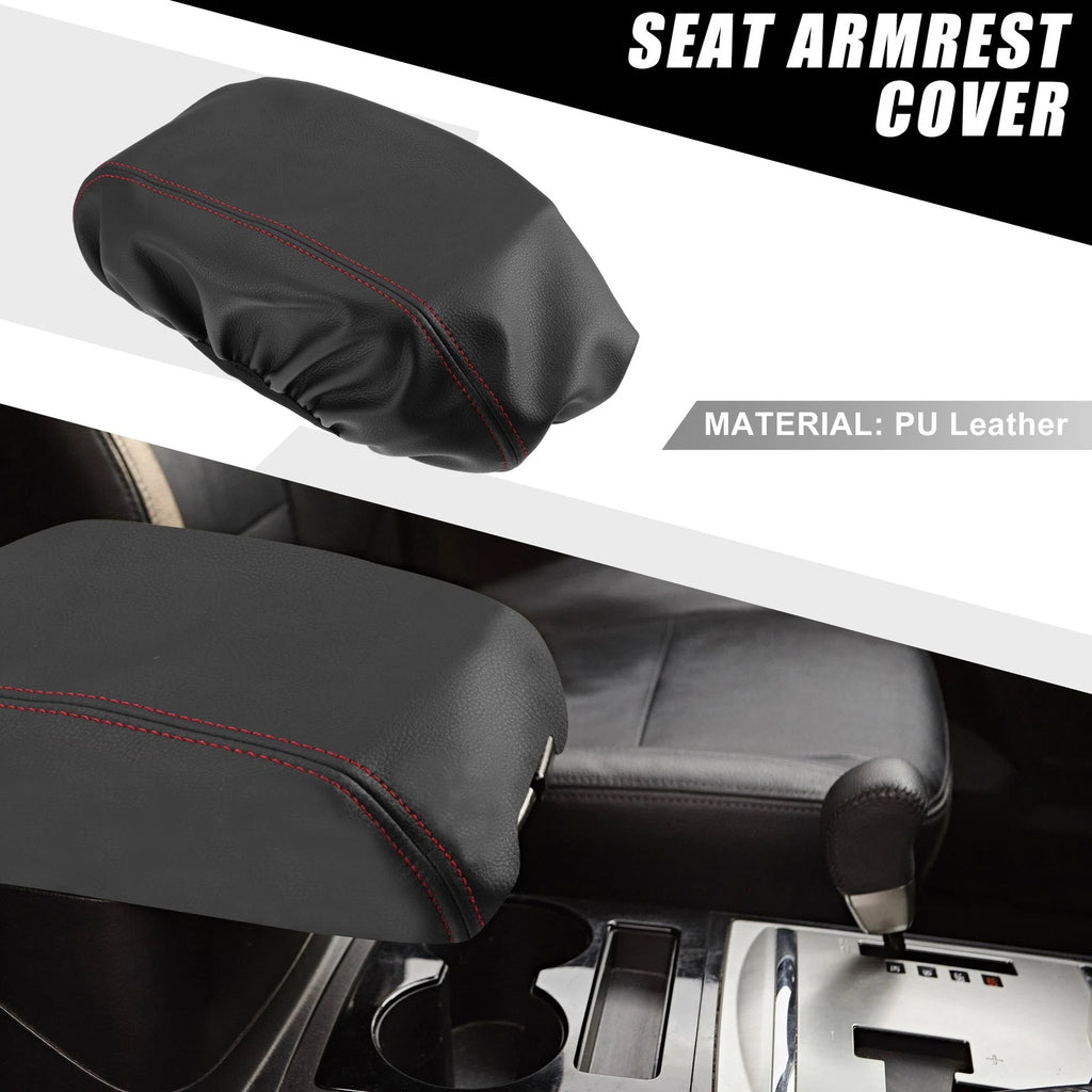 Car Center Console Armrest Cover Replacement for Dodge Durango (2011–2021) Black