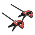2X Adjustable Quick Grip F Clamps for Optimal Performance