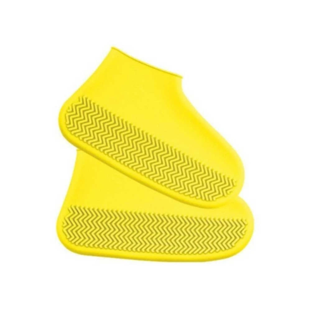 1 Pair Silicone Shoe Boot Covers for Outdoor Cycling (Rainy Weather)