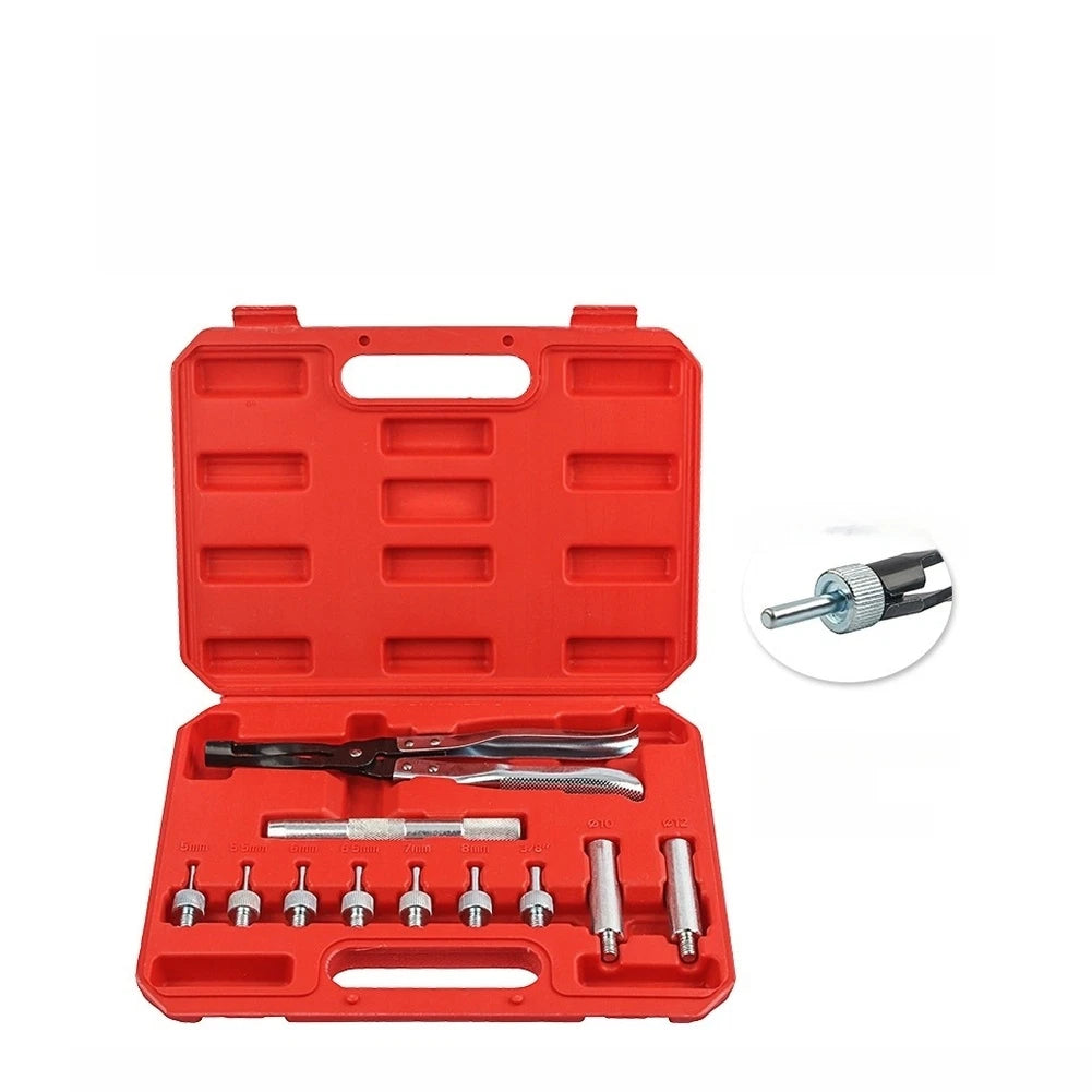 11pc Valve Spring Compressor with 7 Adapters for Auto Shops