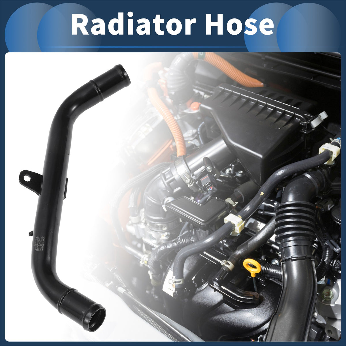 Radiator Hose Replacement for Audi A4 B7 2.0 TFSI Saloon 2006–2008