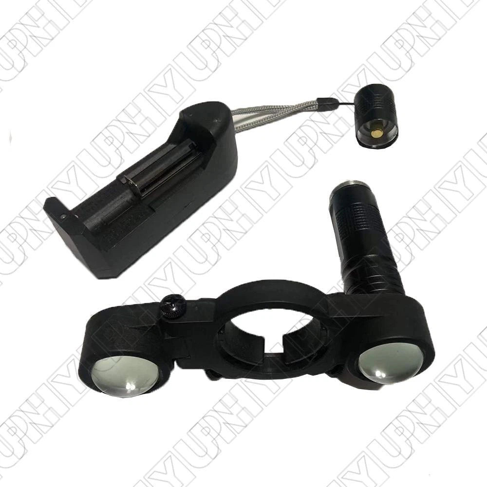 LED Spray Gun Light for All Spray Guns (Adjustable, 3 Modes)