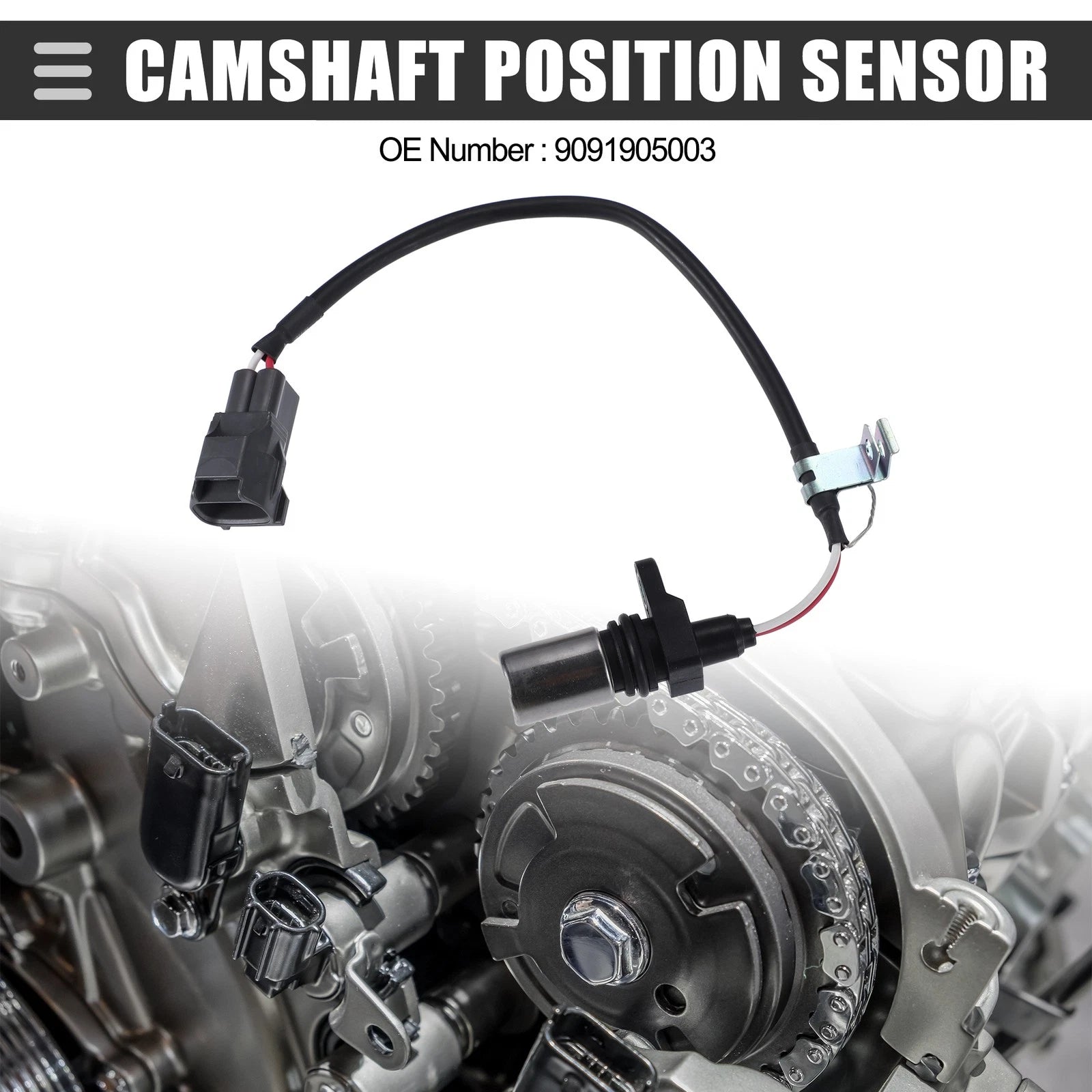 Camshaft Position Sensor for Lexus LS400 4.0L 1990–1998 Replacement