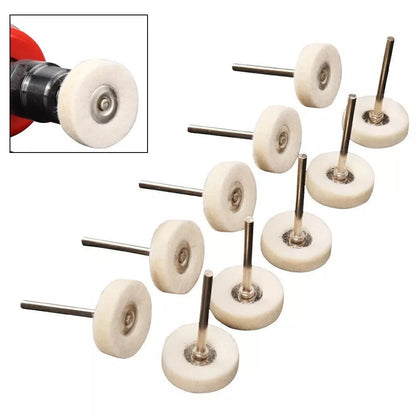 25mm Wool Felt Polishing Wheels for Electric Grinding Wheel (Replaceable)