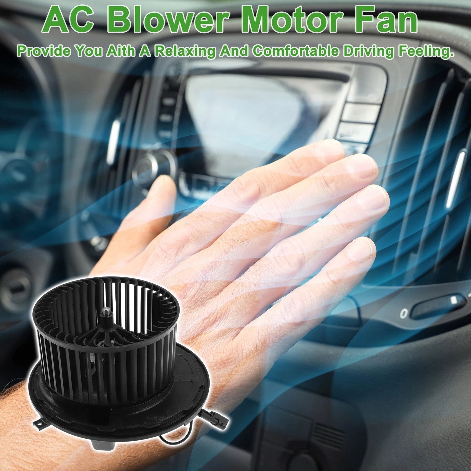HVAC Blower Motor Assembly for Mercedes-Benz A-Class W169 (2004–2012)