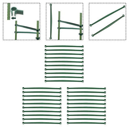 30 Pack Expandable Connectors for Tomato Cages