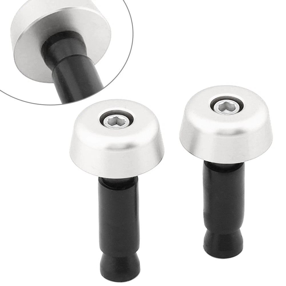 Handlebar Grips & End Caps for Universal Motorcycle (0.5in/12.7MM)