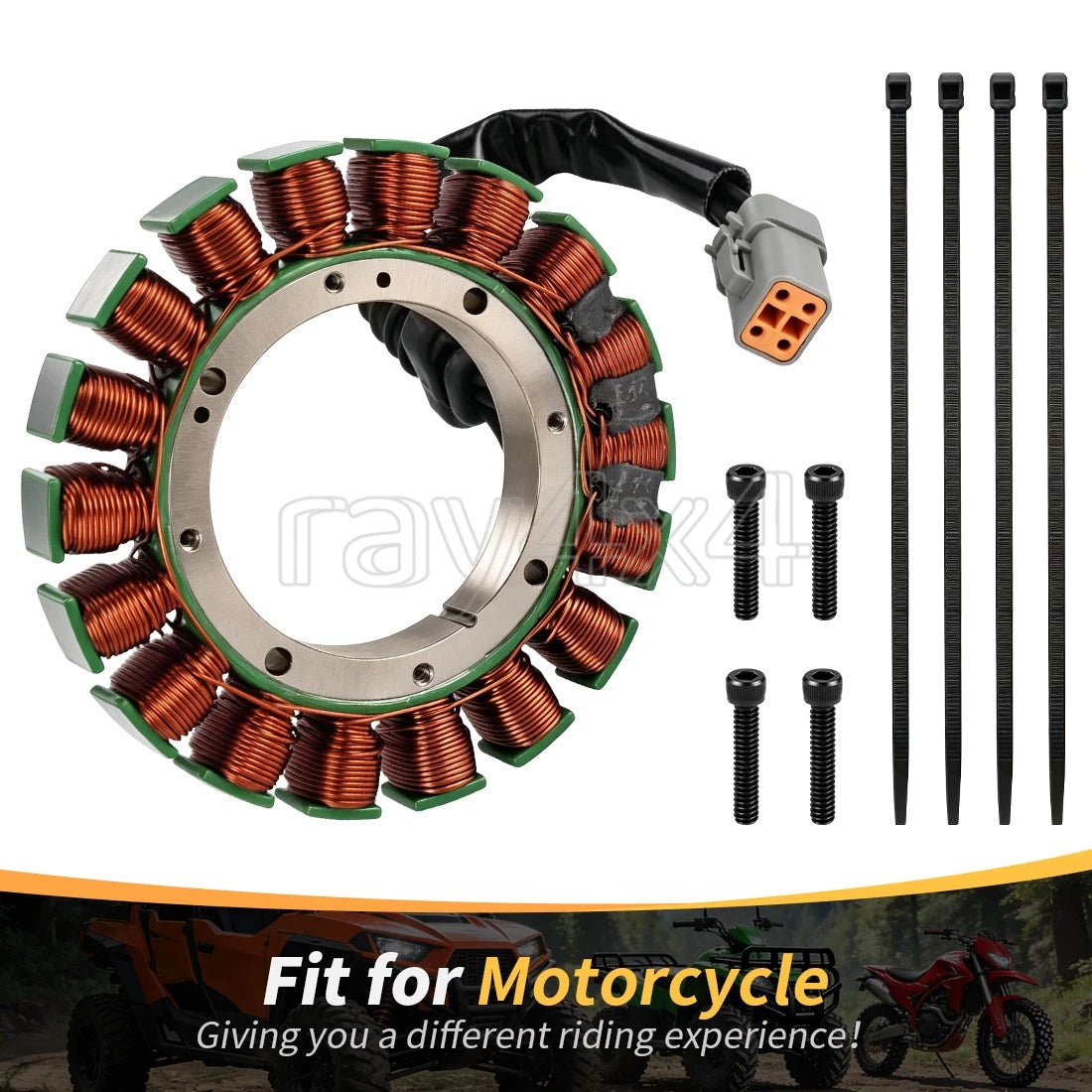 Stator for Harley Dyna Heritage Softail Springer FXST FXD (1991–2006)