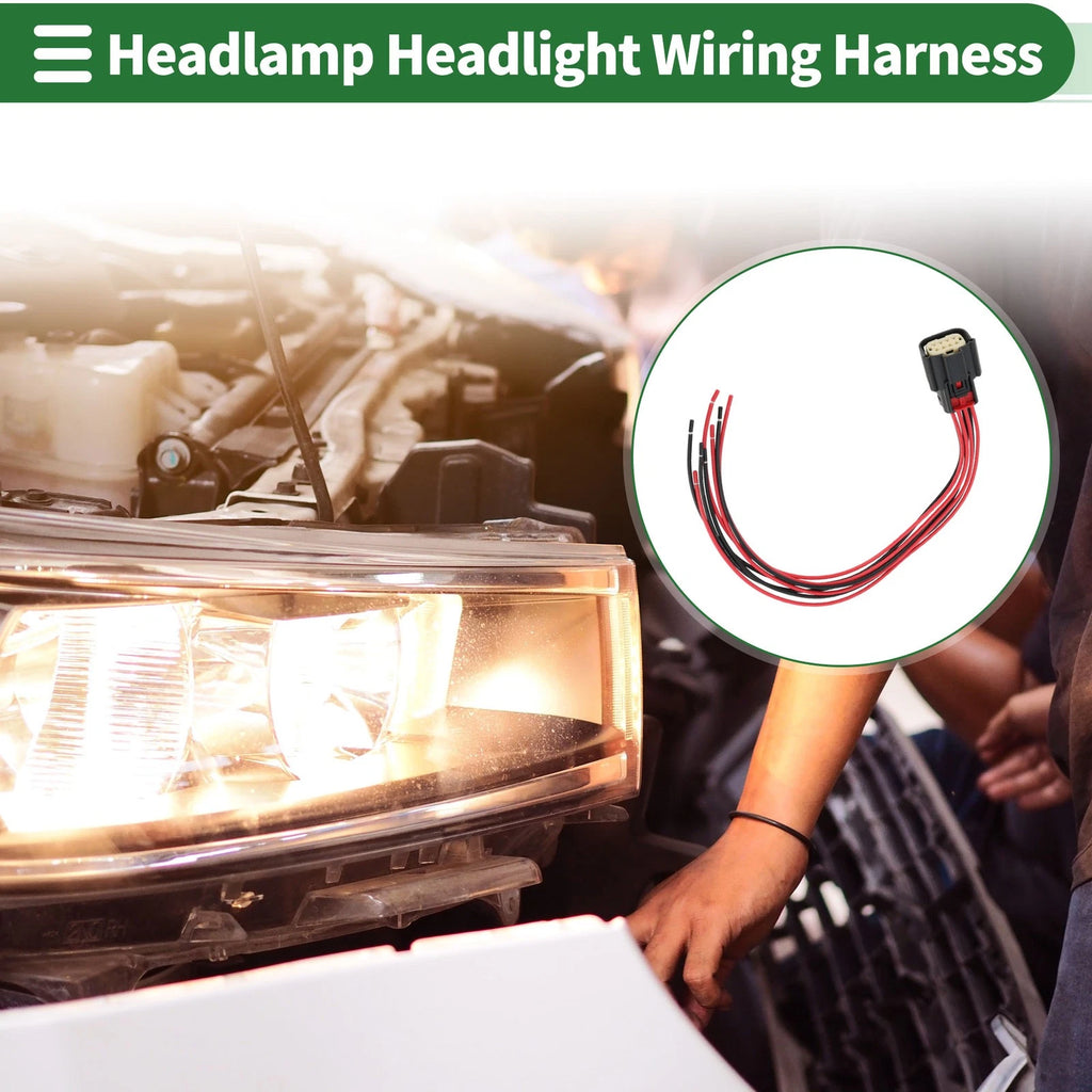 Headlight Wiring Harness Assembly for Chevrolet Silverado 1500 (2019–2021)