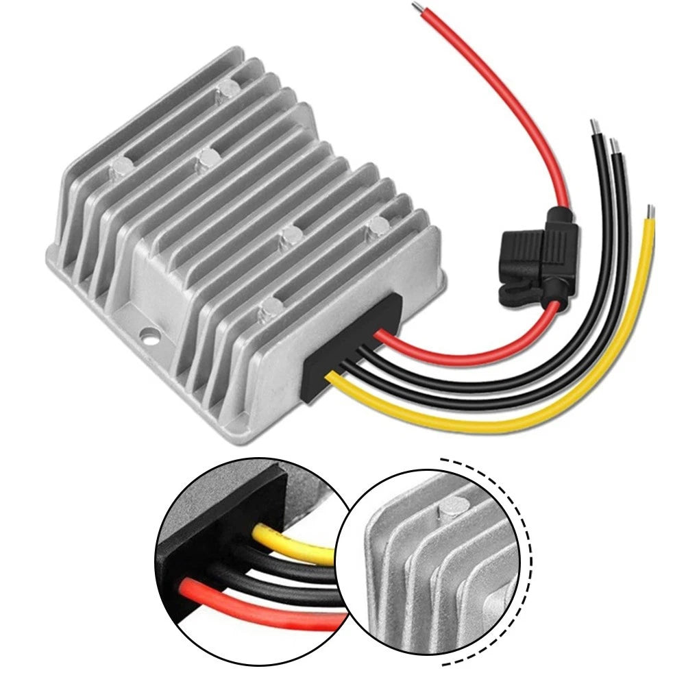 360W Power Supply Converter for Golf Carts (12V to 24V)