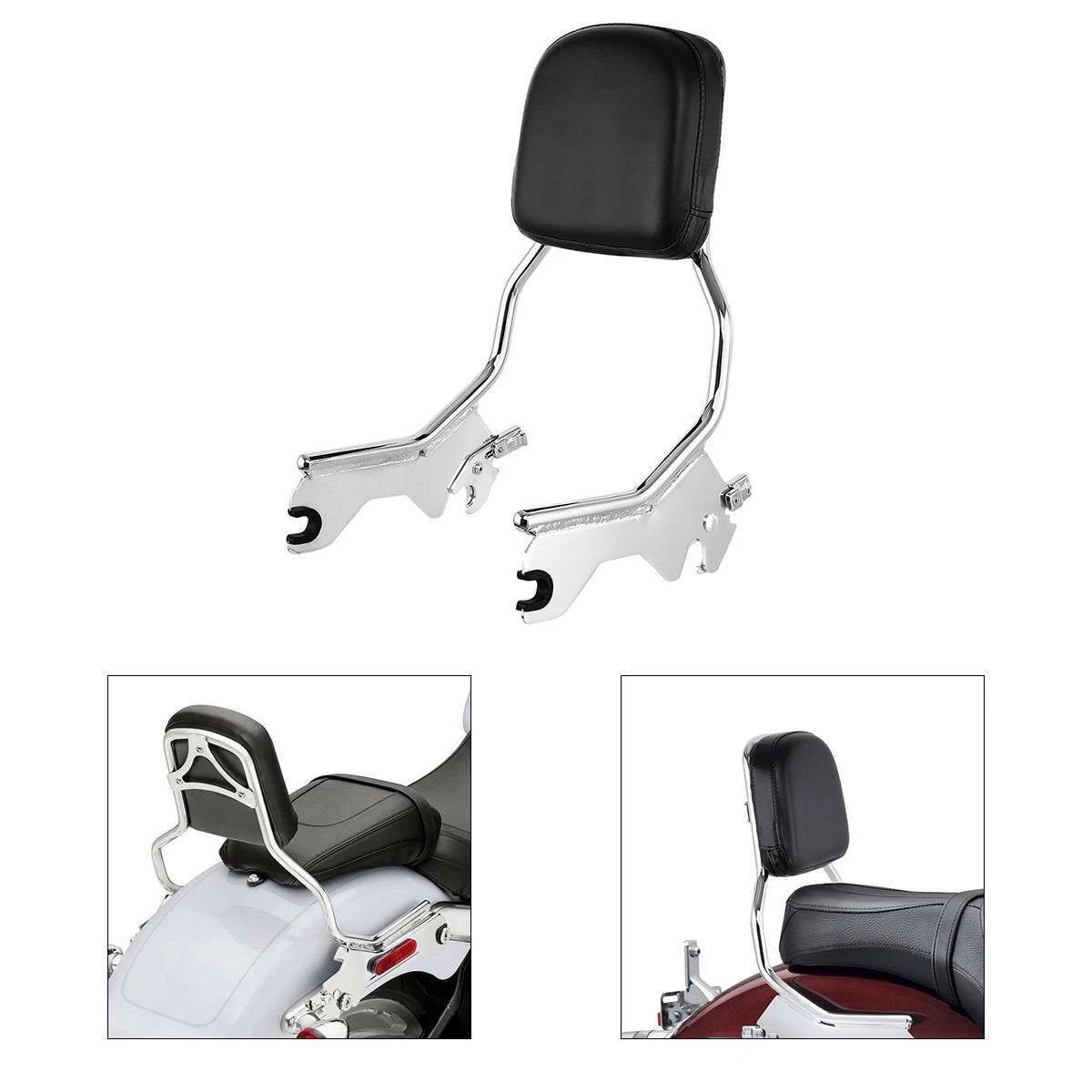 Sissybar Backrest Docking Hardware Kit for Harley Softail (2018–2025)