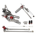 Adjustable Rearset for Honda CBR1000RR (2004–2007), CBR600RR (2003–2006) T9 Gray