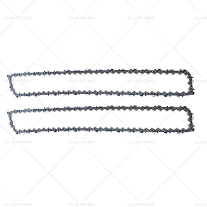2X Chainsaw Chain for Ozito OCS-018 PXCCSS-018 (10 Inch, 3/8LP 043)