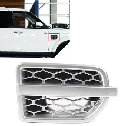Right Front Grill Air Intake Fender Vent for Land Rover LR4 (2010–2016) ABS