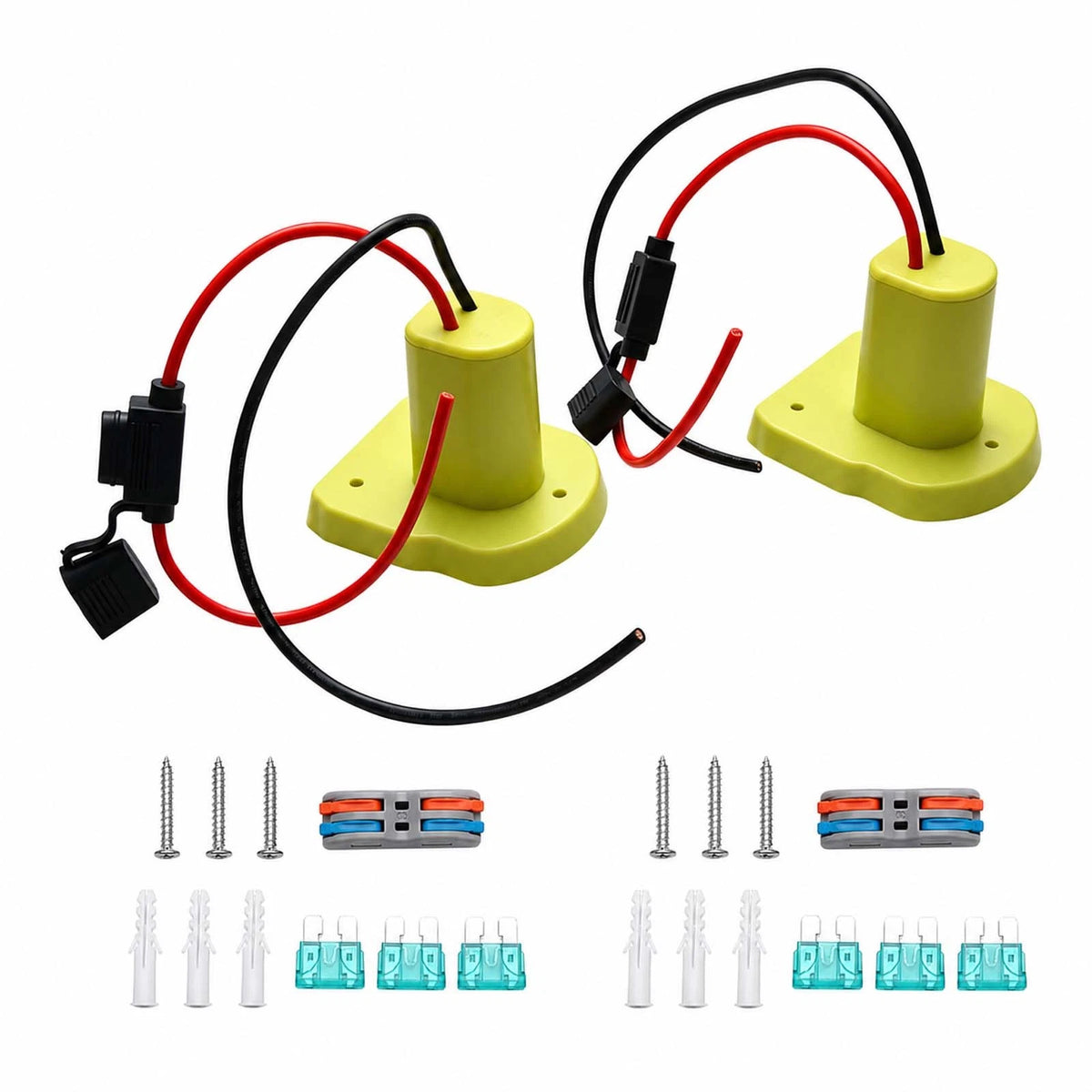 Ryobi 18V Battery Adapter Conversion Kit for Portable Fan (DIY 12V)