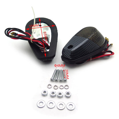 Smoke Flush Mount Turn Signals for Universal Sportbikes (All Years)